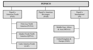 pepsico hierarchy strategy pepsi